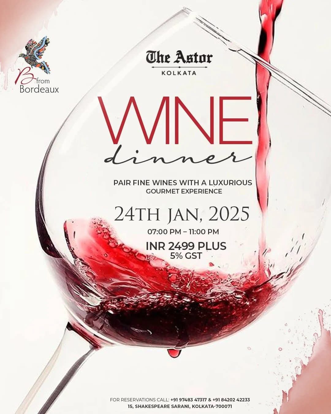 A Special Wine Dinner!