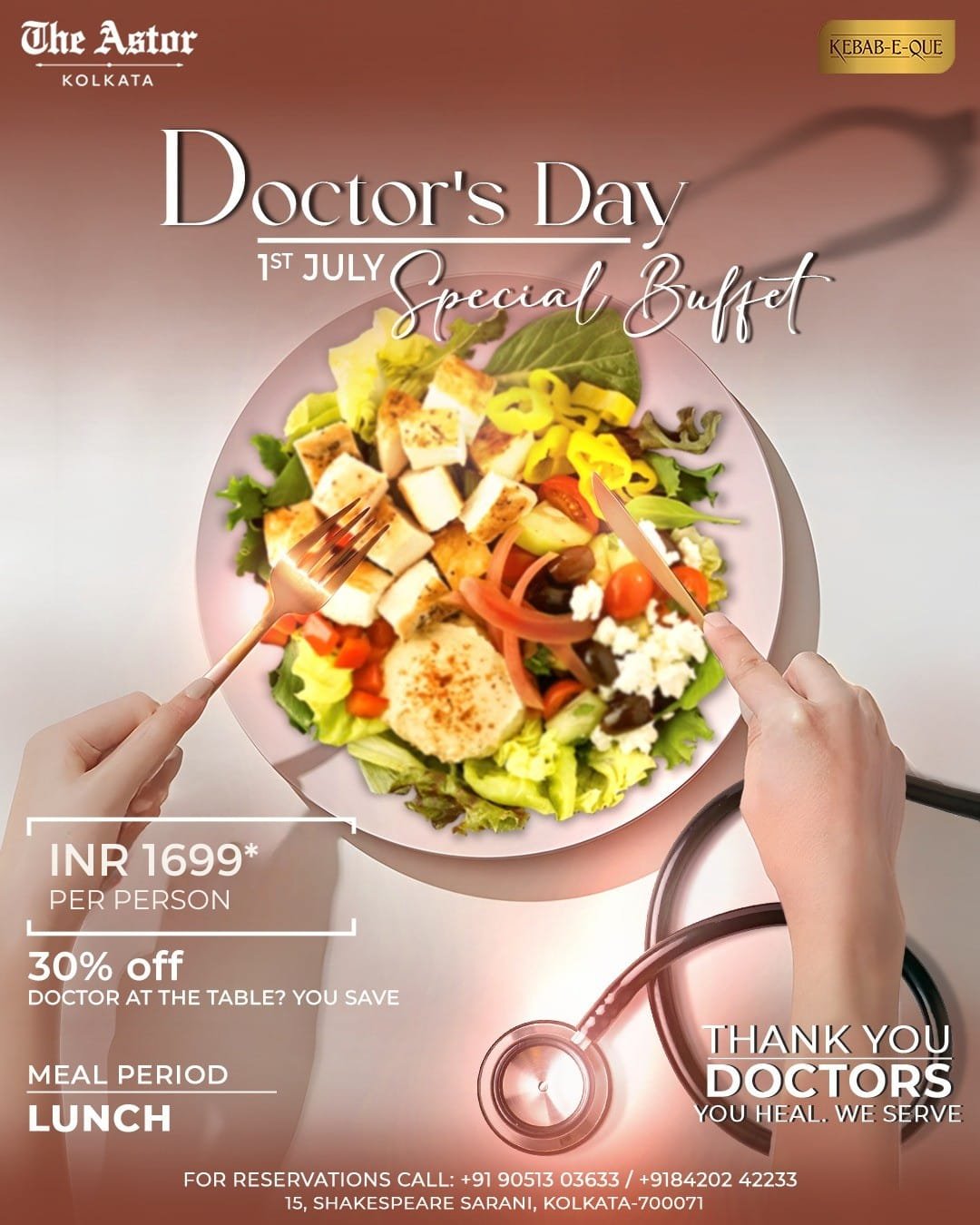 Doctors Day Buffet