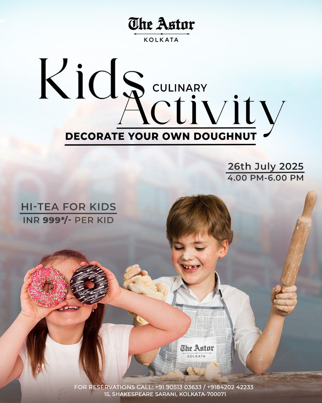 Kids Culinary Activity: Decorate Your Own Doughnut